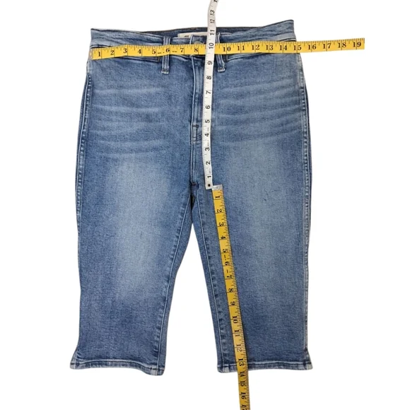 Madewell The 90s Knee-Length Capri Jeans 28R Retro Pockets Cayer Wash - Picture 15 of 16